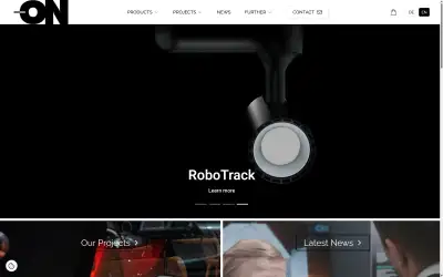 Vorschau der realisierten Website